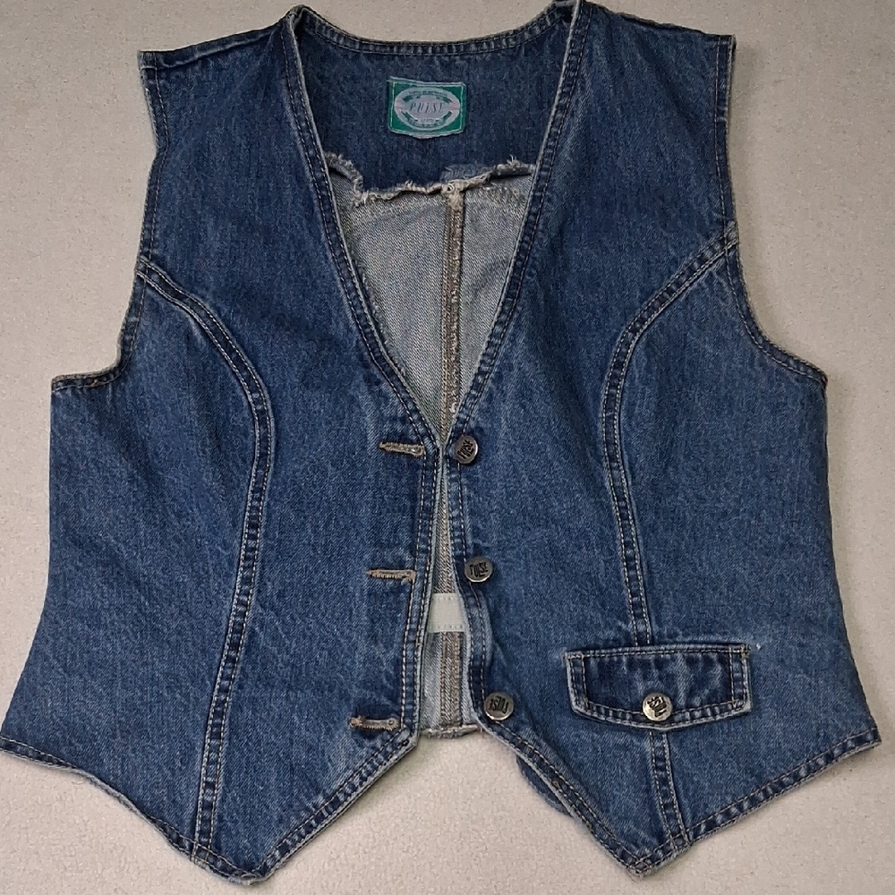 Pulse Blue Denim Kids Vest